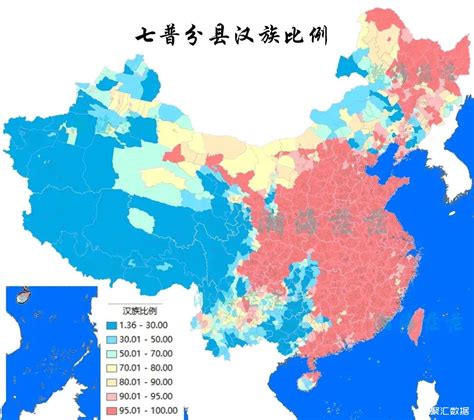 各省市汉族人口比例公布，西藏新疆低于50%_人口社区_聚汇数据