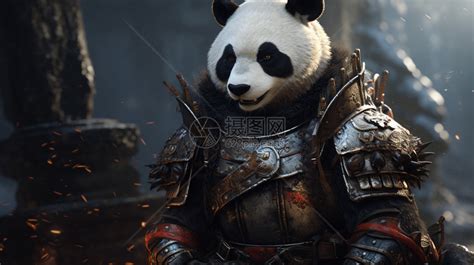 战斗的熊猫图片素材-正版创意图片600377590-摄图网