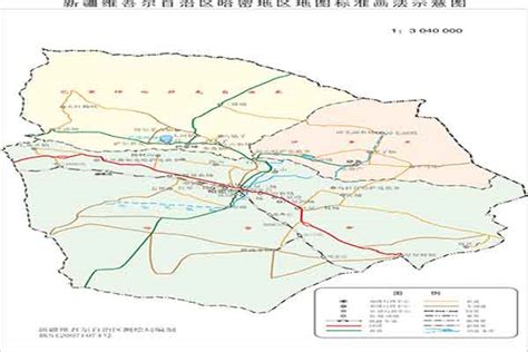 新疆哈密地区政区地图_新疆旅行网