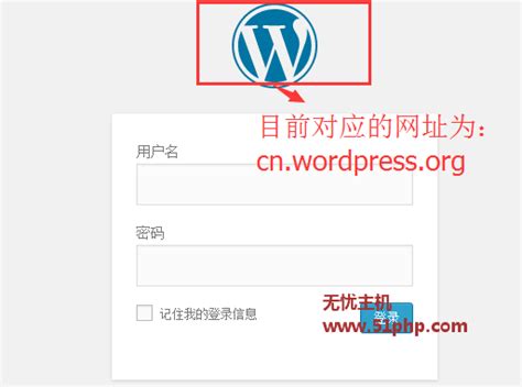 WordPress程序如何修改后台登录页面中Logo的网址 | 无忧主机