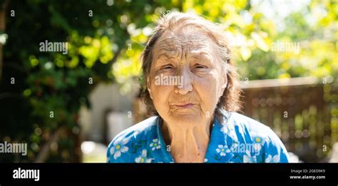 very old great-grandmother. senior old woman Stock Photo - Alamy