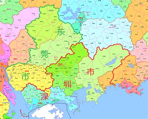 深圳、东莞、惠州三市重组，有利于广东省东部崛起。 - 家在深圳
