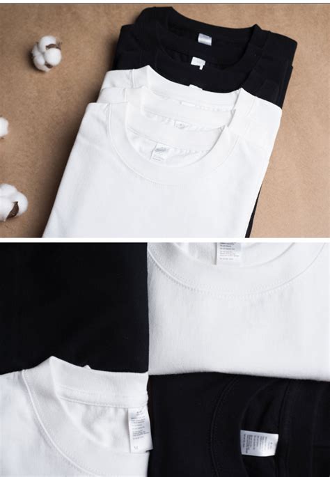 240G精梳棉重磅纯棉短袖t恤男女基础款纯色白T恤打底衫夏季半袖潮-阿里巴巴