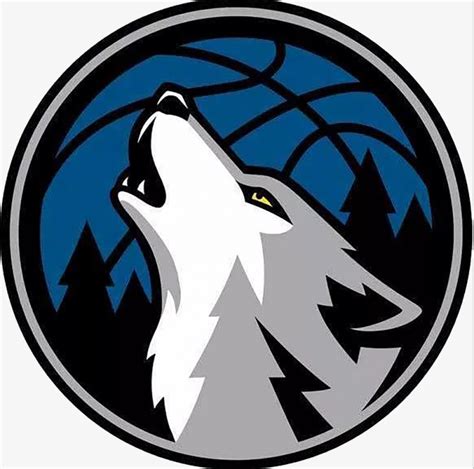 NBA森林狼宣布更换新LOGO，28年队史第4次更改队徽-logo11设计网