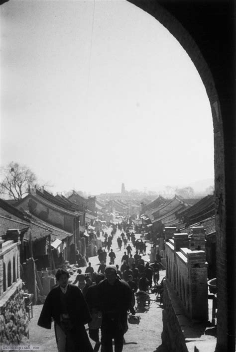1930年代甘肃平凉老照片 80年前的平凉城市街景-天下老照片网