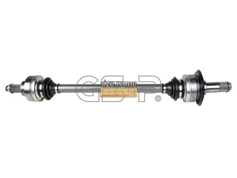 Specifications of drive shaft 205109 (GSP) photo, description, analogues