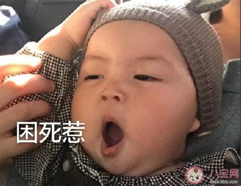 又困又累图片