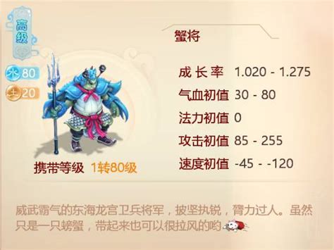 792.好胜蟹1格斗属性~近身战原型图片