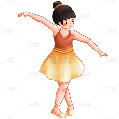 芭蕾女生头像手绘温柔