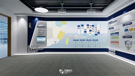 惠州市平海发电厂有限公司展厅设计_三墨设计工作室-站酷ZCOOL