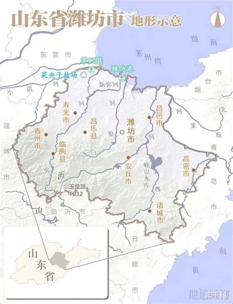 潍坊有几个区几个（潍坊行政图） - 生活 - 布条百科