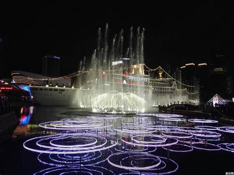 深圳蛇口海上世界喷泉表演时间、图片及位置在哪- 深圳本地宝