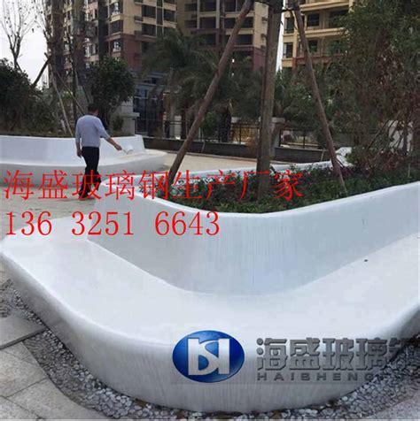 深圳市坪山实验学校玻璃钢花池项目 - 深圳市海盛玻璃钢有限公司
