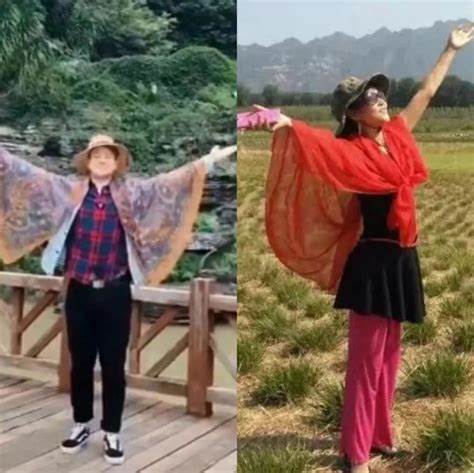 非主流大妈自拍头像