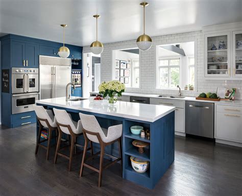 30个漂亮迷人的蓝色系厨房设计(2) - 设计之家