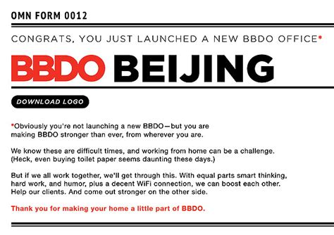 BBDO广告把员工的家变成新办公室 - - 网络广告人社区