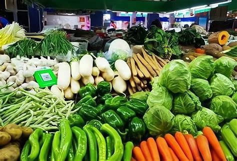 菜市场卖菜,蔬菜水果,食品餐饮,摄影素材,汇图网www.huitu.com