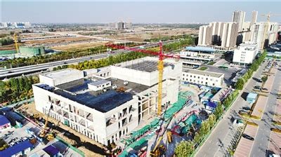 银川职工文化体育中心项目主体结构完工-宁夏新闻网