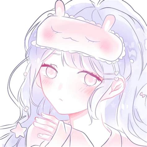 女生紫色头像温柔可爱
