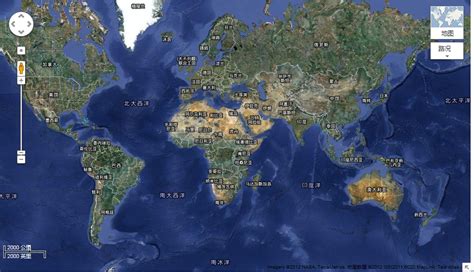 建议你用谷歌高清卫星地图!很好很强大!