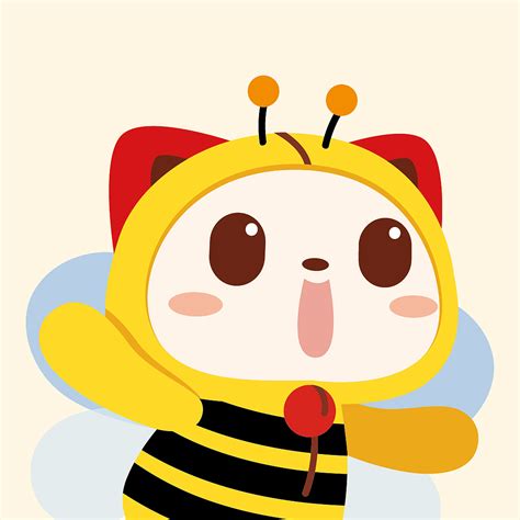 小蜜蜂logo设计_不悔不悟-站酷ZCOOL