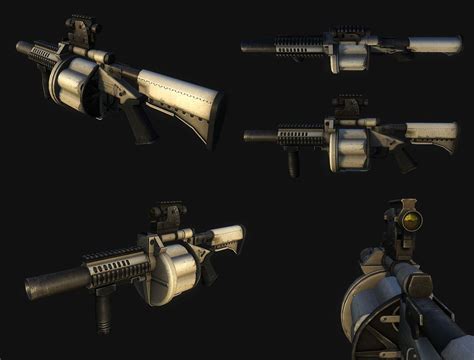 FPS游戏枪械模型|三维|场景|yanbo2k1 - 原创作品 - 站酷 (ZCOOL)