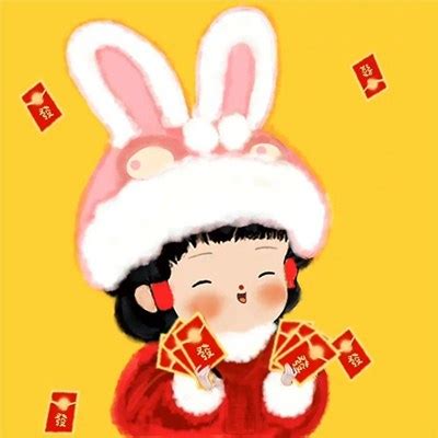 温柔兔年头像女生
