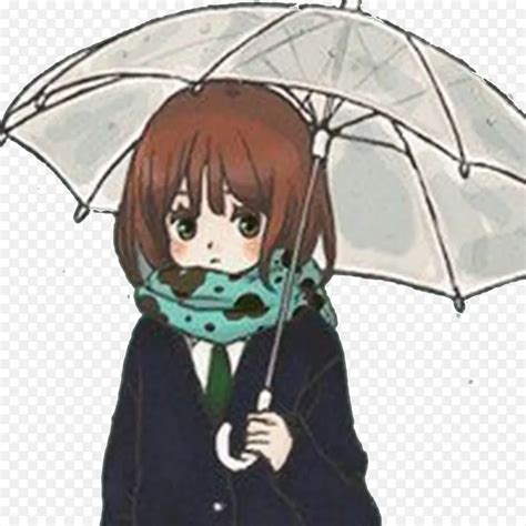 撑伞女生头像温柔