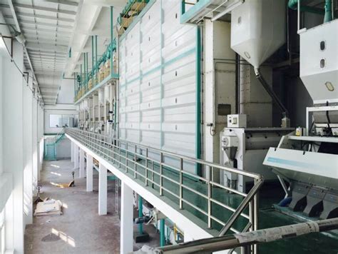 富锦金玛农业有限公司大米生产线外景（100吨每天）-正乾机械