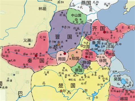 齐国鲁国地图图片