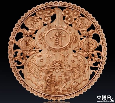 木雕图样图片