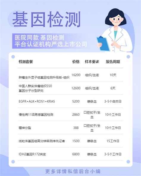黄石阳新县基因检测需要多少费用-严选好基因网