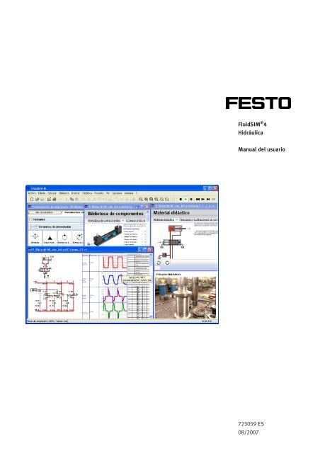 FluidSIM®4 Hidráulica Manual del usuario 723059 ES - Festo Didactic