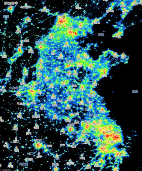 观星专用——8K超高清国内光污染地图 - 知乎