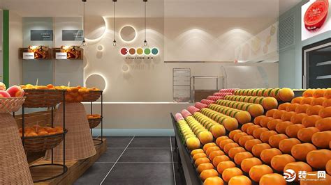 长沙水果店装修设计—青迈果园|空间|室内设计|东联商业设计 - 原创作品 - 站酷 (ZCOOL)