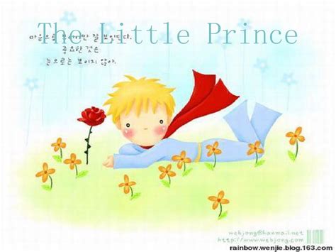 小王子英语绘本,英语绘本故事绘图,小王子英语海报_大山谷图库