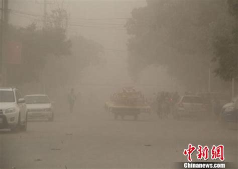 大风、沙尘突袭高台-高清图集-中国天气网甘肃站