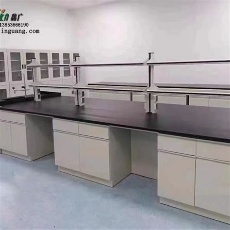 山东实验室工作台 全钢实验中央台 边台化验室化学实验桌
