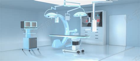 医院医疗科技蓝色背景图片素材-正版创意图片500548069-摄图网
