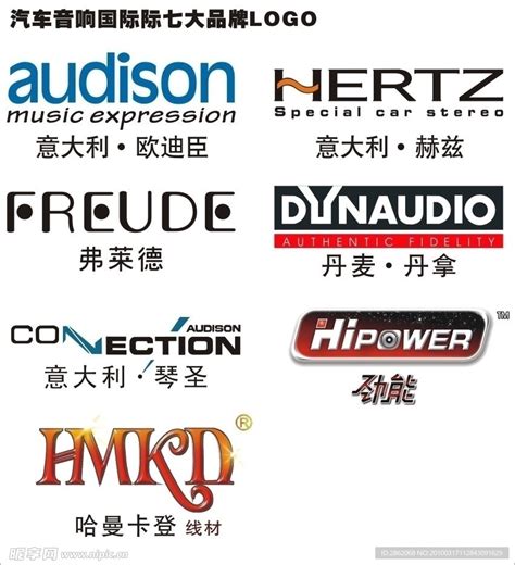 音响logo设计更好的为产品进行宣传 - 艺点创意商城