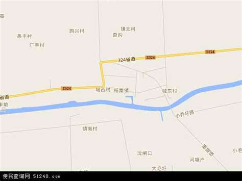 杨集镇地图 - 杨集镇卫星地图 - 杨集镇高清航拍地图