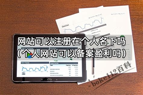 网站可以注册在个人名下吗（个人网站可以备案盈利吗） - boke112百科