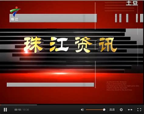 珠江电视台采访报道谭华书法展（视频）