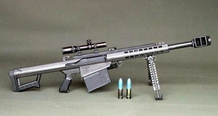 常听说的巴雷特M82A1真的是威力最大的狙击步枪吗？