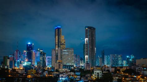 马尼拉,菲律宾,城市天际线,马卡蒂,吕宋岛,办公室,天空,水平画幅,无人,曙暮光图片素材下载-稿定素材