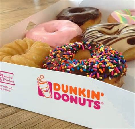 Dunkin’ 唐恩都乐 全球知名咖啡 甜甜圈 烘培 快餐-罐头图库