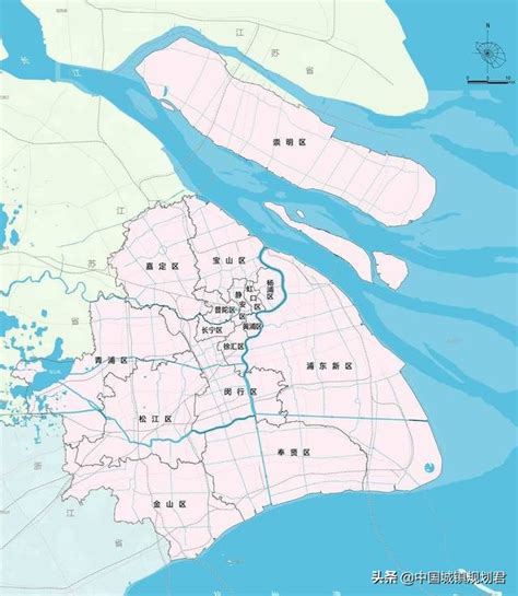 上海区域分布图2022（上海市行政区划地图最新版） - 生活 - 布条百科