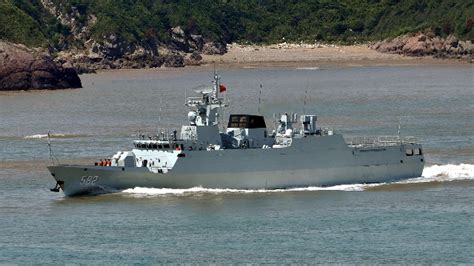 军情望远镜-千吨级排水量的野望 中国海军056轻型护卫舰首舰服役-环球网军事_环球网