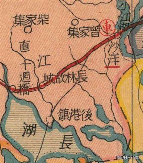 1946年现代中国大地图-地图114网