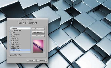 PS Projects | Files Manager for Photoshop